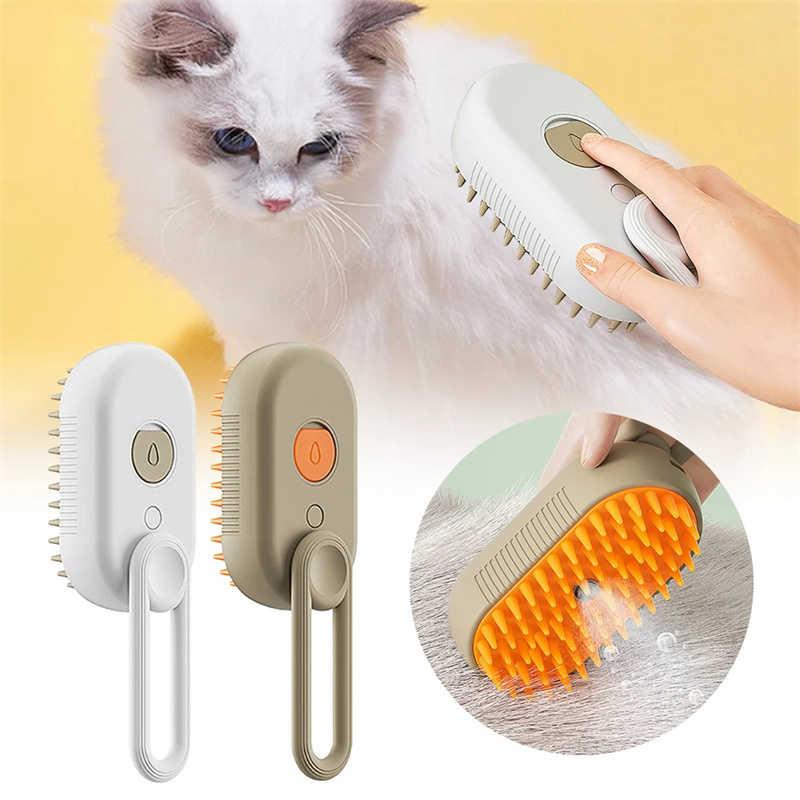 Purr Clean 3-in-1 Electric Pet Grooming Brush