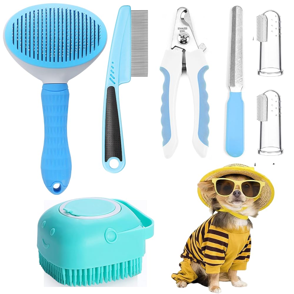 JoyHaus Self Cleaning Pet Grooming Brush