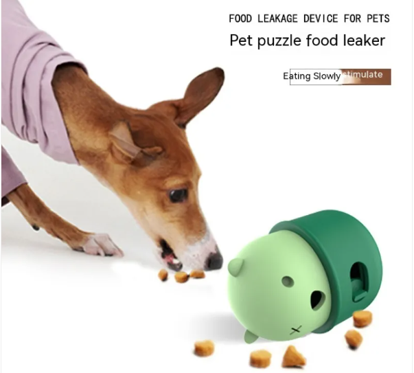 Interactive Treat Dispensing Ball for Dogs & Cats