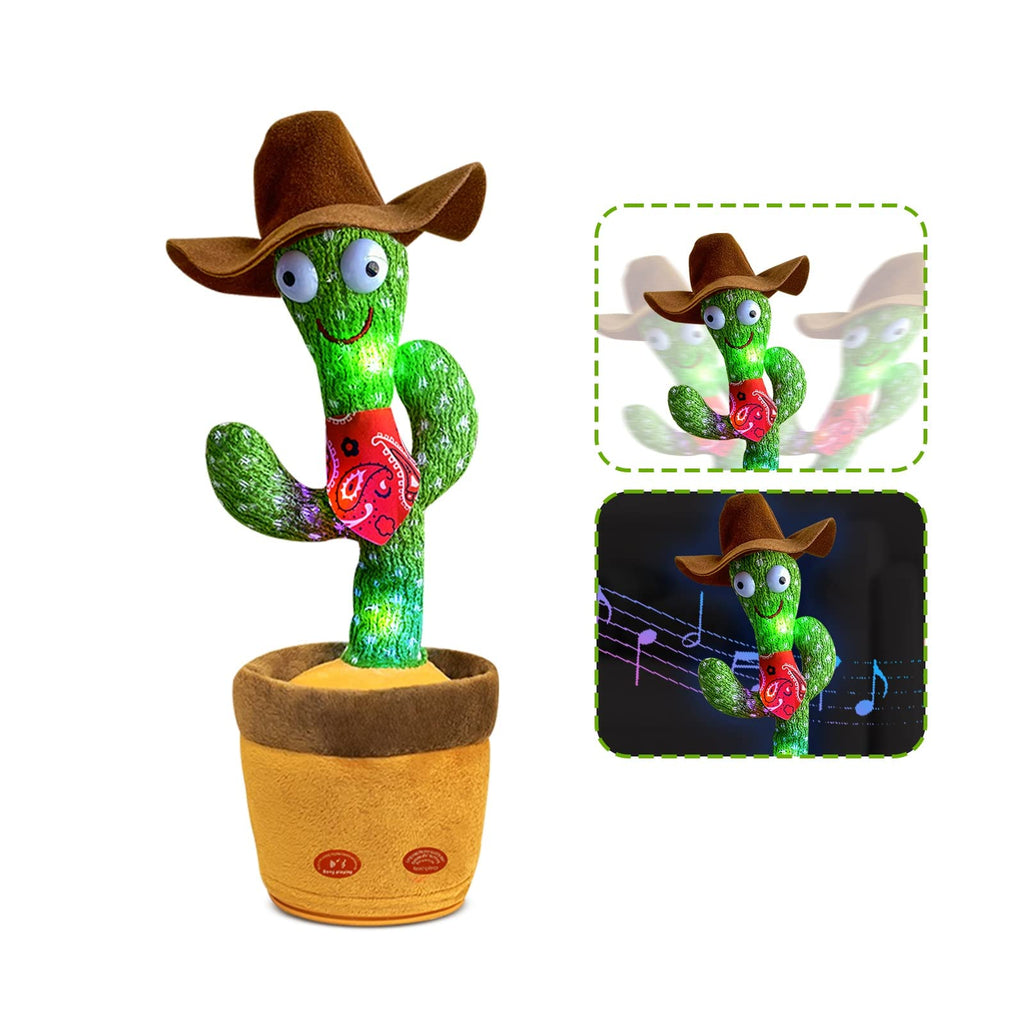 Dancing Talking Cactus-Interactive Singing & Repeating Toy