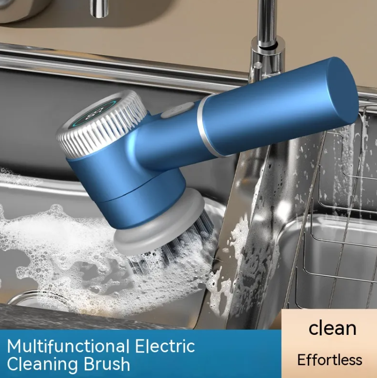 SparkBrush Cordless Electric Cleaning Brush