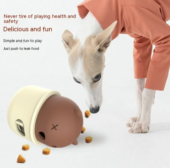 Interactive Treat Dispensing Ball for Dogs & Cats