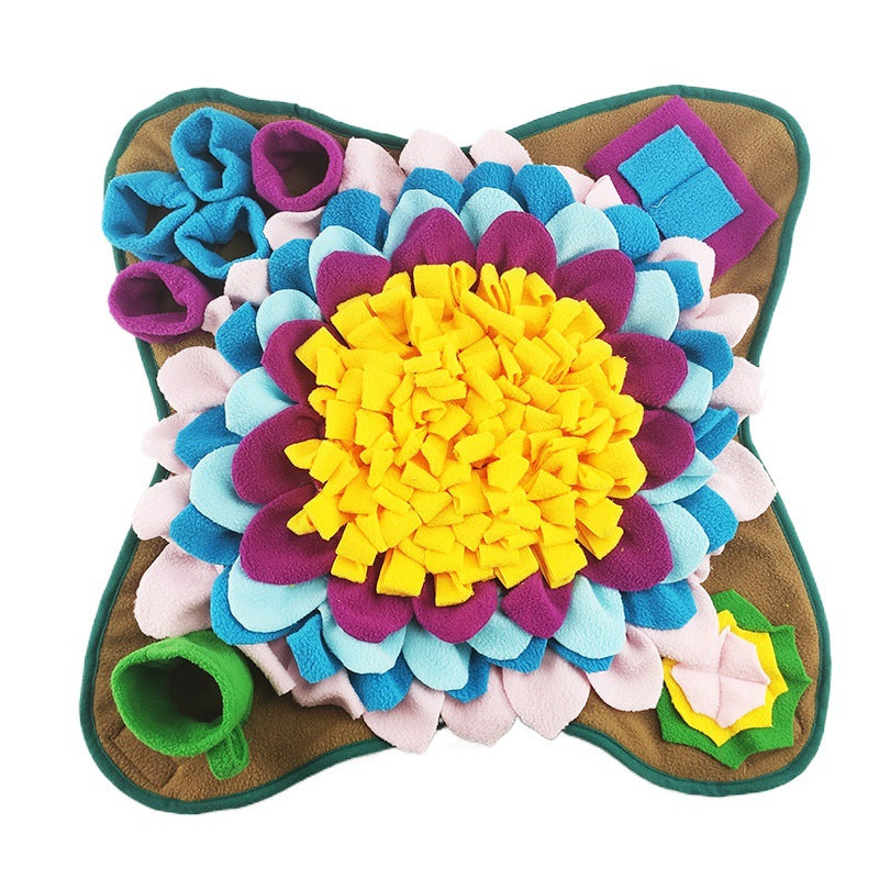 Interactive Dog Snuffle Mat-Suction Cup Enrichment & Puzzle Feeder