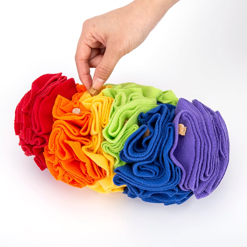 Dog Snuffle Mat for Dogs-Interactive Treat Puzzle & Enrichment Toy