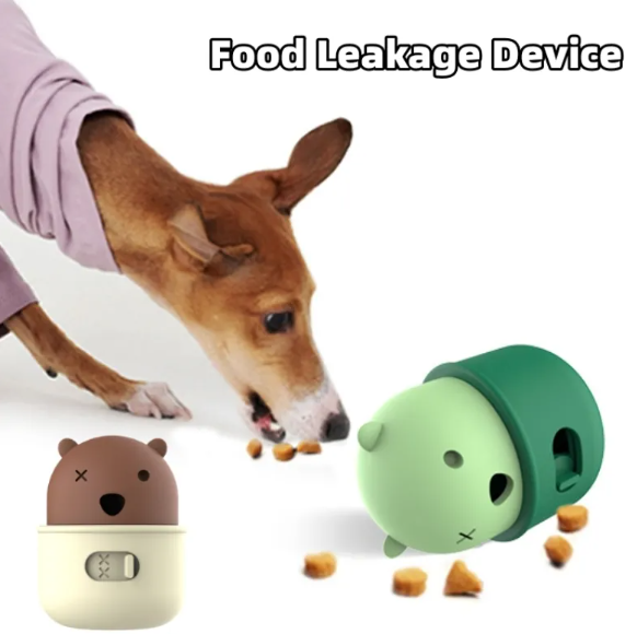 Interactive Treat Dispensing Ball for Dogs & Cats