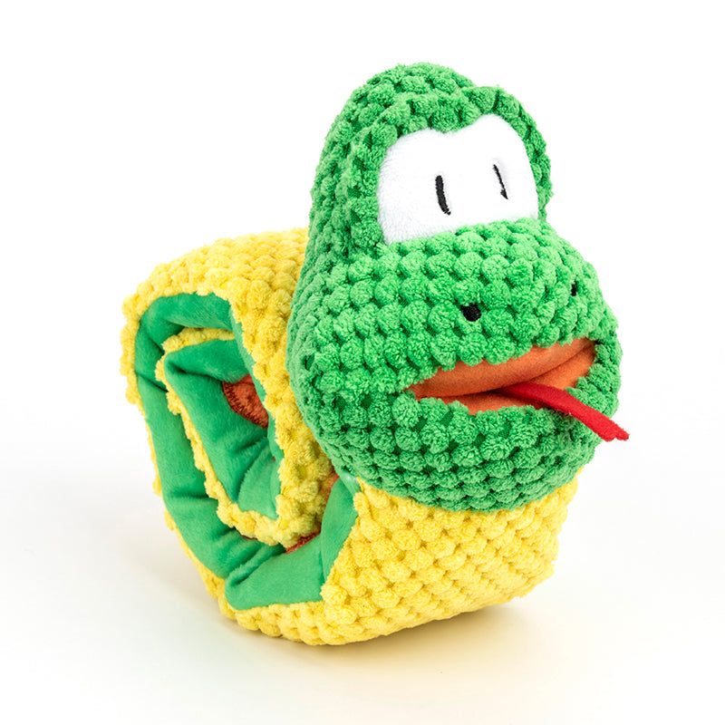 Squeaky Snake Snuffle Toy for Dogs-Interactive Puzzle & Training Toy