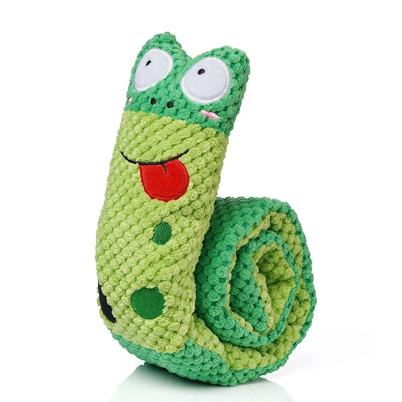 Squeaky Snake Snuffle Toy for Dogs-Interactive Puzzle & Training Toy