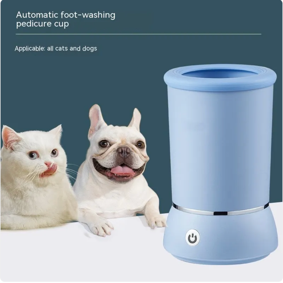 Automatic Pet Paw Cleaner-Gentle Paw Washing Cup for Dogs & Cats