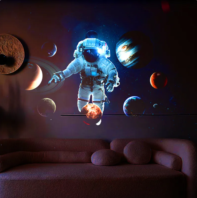 Rechargeable Galaxy Star Projector-6-in-1 LED Night Light