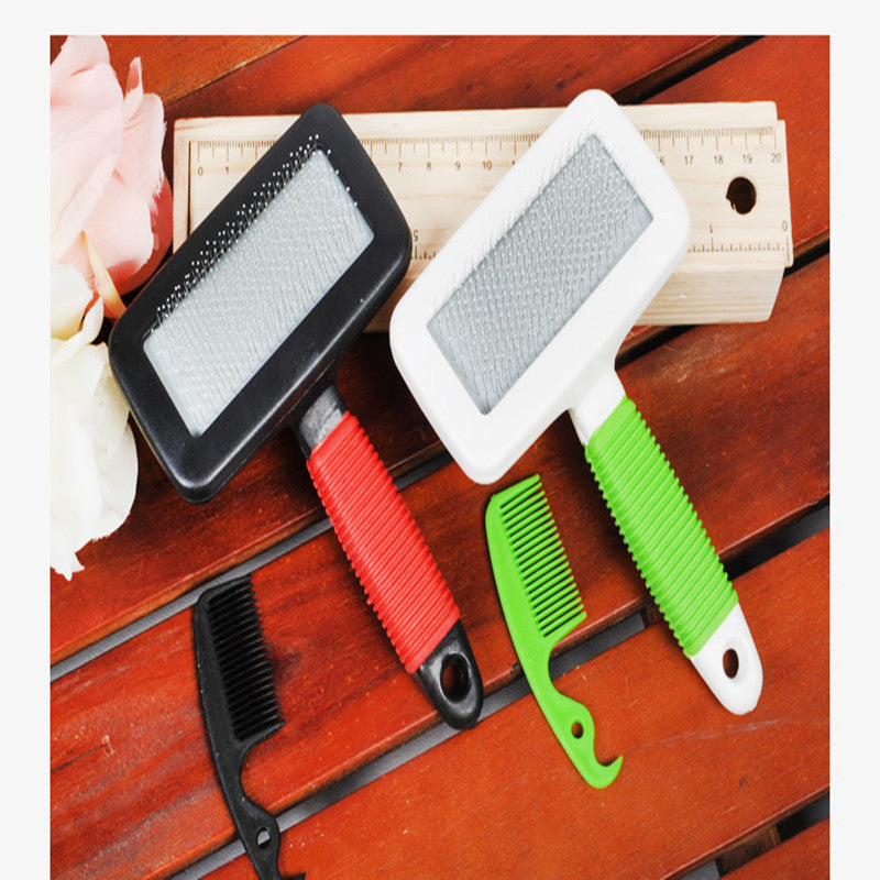 Pet Grooming Deshedding Comb-Massage Brush for Dogs & Cats
