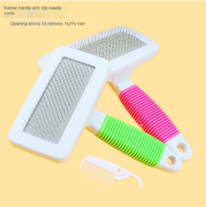 Pet Grooming Deshedding Comb-Massage Brush for Dogs & Cats