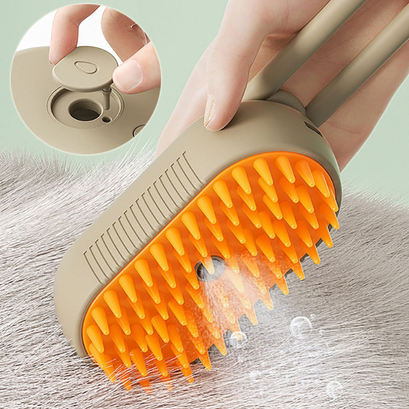 Purr Clean 3-in-1 Electric Pet Grooming Brush