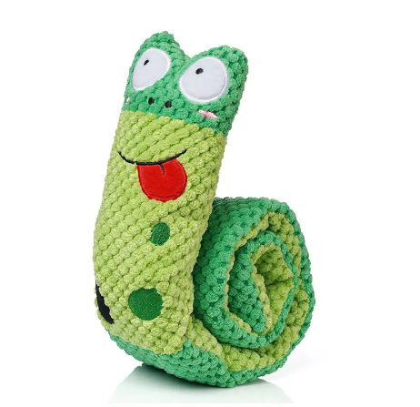Squeaky Snake Snuffle Toy for Dogs-Interactive Puzzle & Training Toy